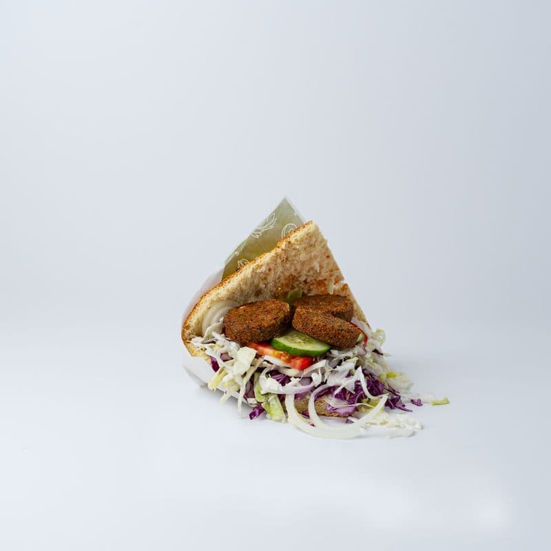 Veggie Kebab mit Falafel (mittel)